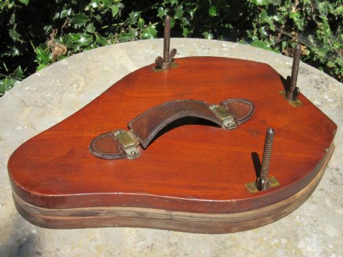 Mahogany & Brass Tennis Racquet Press C1900