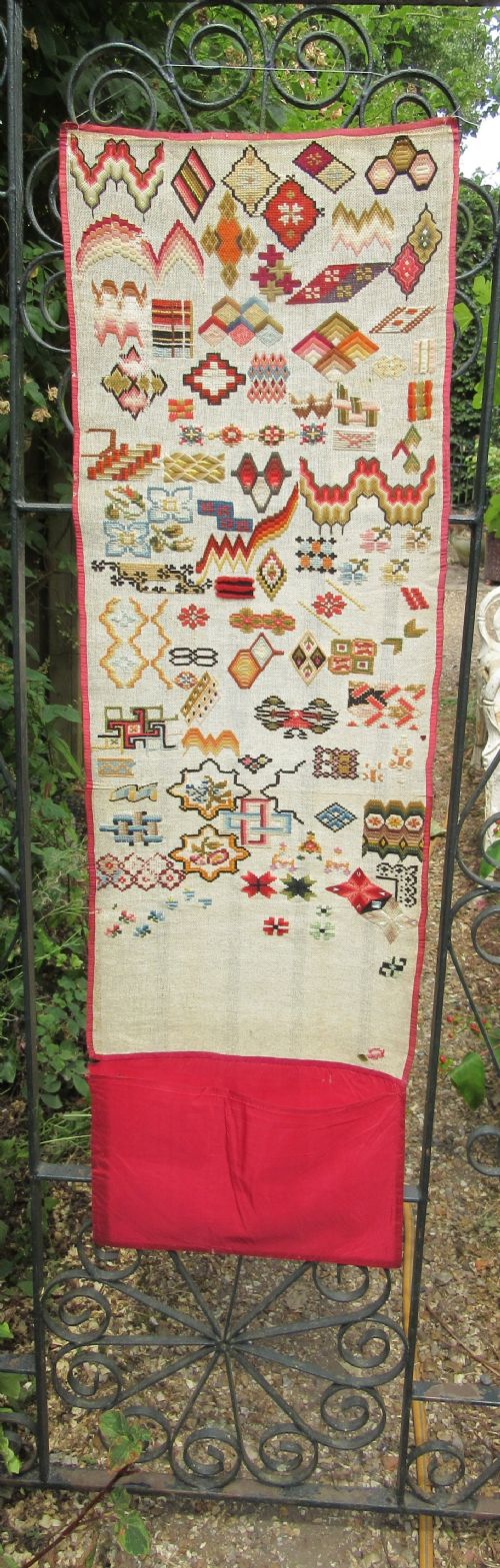 19th Century Hanging Sampler