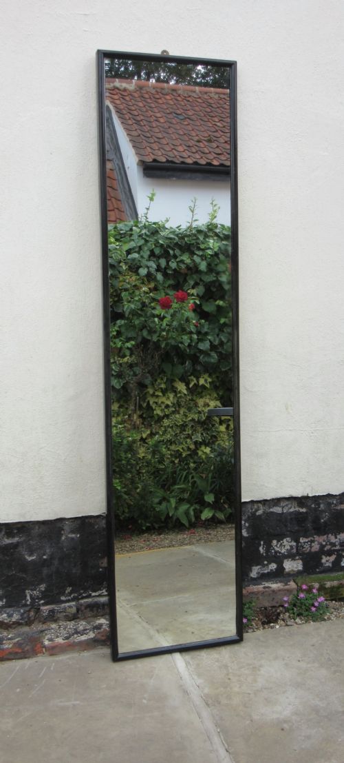 Full Length Ebonised Dressing Mirror C1880