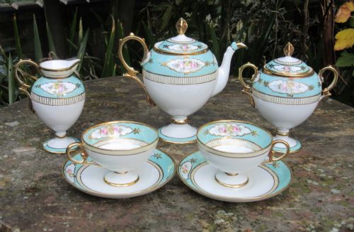 Fine Noritake Porcelain Tea Set C1910