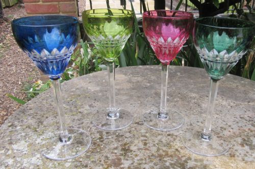 fig 1. COLLECTION 9 JOHN WALSH HARLEQUIN GLASSES