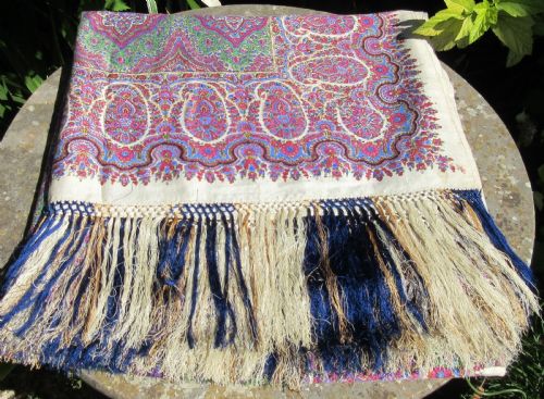 Large Victorian Paisley Shawl