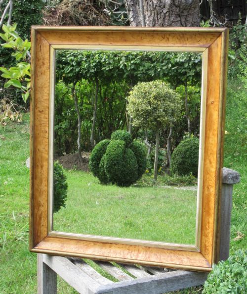 Georgian Maple Framed Mirror C1830