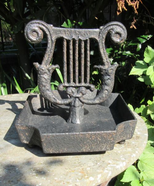 Archibald Kenrick Georgian Lyre Boot Scraper