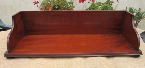 fig 1. FINE Wm IV MAHOGANY BOOK STAND FREEMAN'S NORWICH