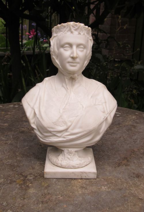 Minton Parian Bust Duchess of Sutherland