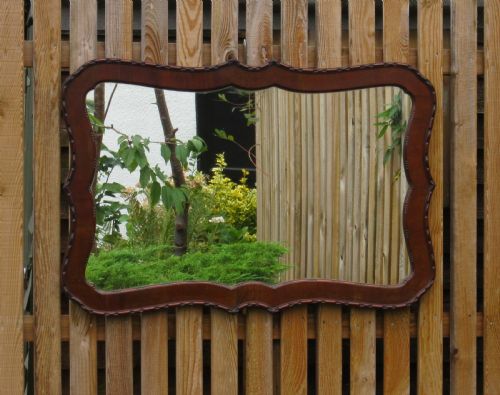 Edwardian Mahogany Wall Mirror C1910
