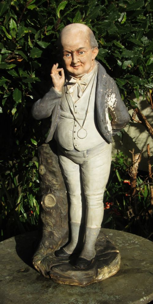 Large Pottery Mr. Pickwick Stick Stand
