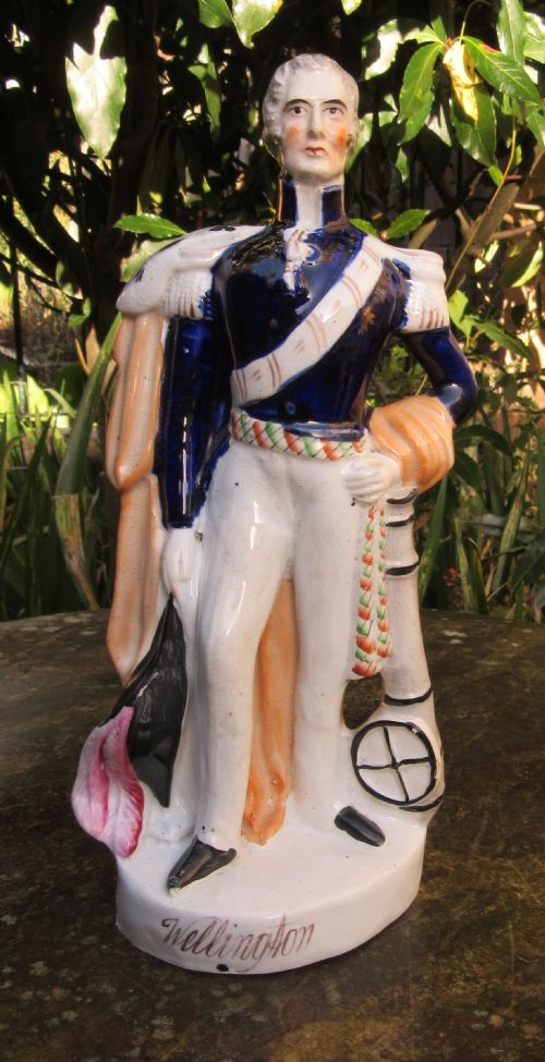 Staffordshire Figure of the Duke of Wellington  C1860