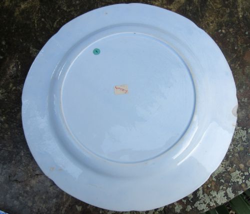 fig 2. COLLECTION OF SIX ENGLISH BLUE & WHITE PLATES c1830