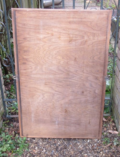 VICTORIAN OAK EGG DART WALL MIRROR - ADDITIONAL PHOTO 3