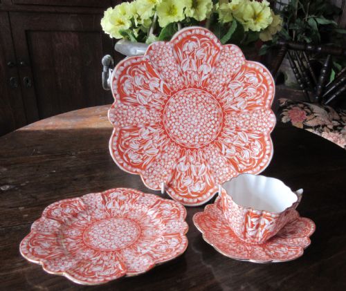Wileman & Co Foley Snowdrop 9177 Set C1900