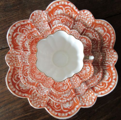 fig 1. WILEMAN & Co FOLEY SNOWDROP 9177 SET c1900