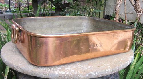 Large Georgian Copper Bain Marie