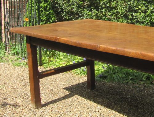 fig 2. 9 FOOT LONG ELM FARMHOUSE TABLE