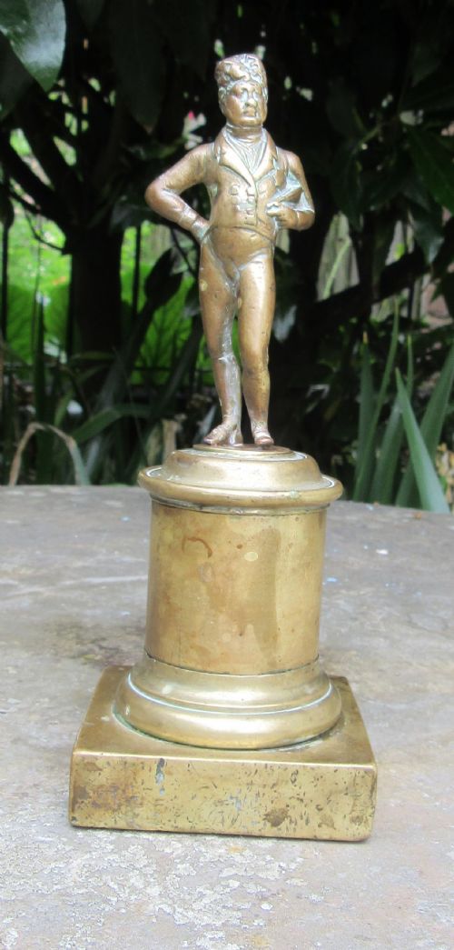 Prince Regent George IV Brass Bronze Figure C1820
