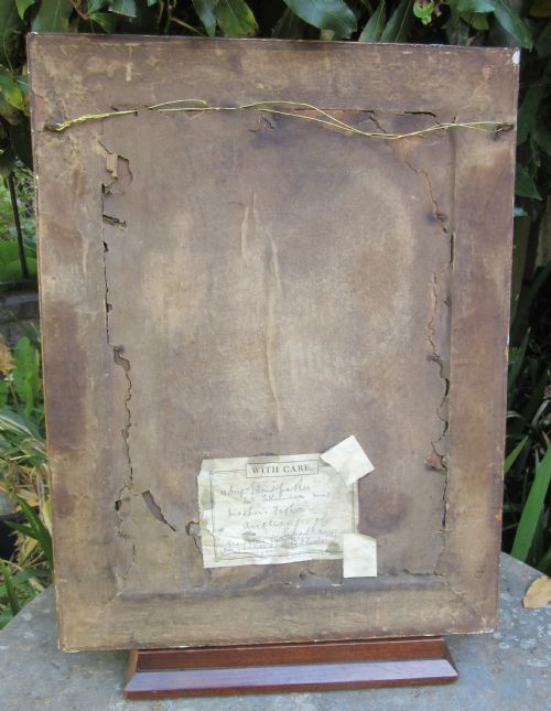 PRIMITIVE WATERCOLOUR W SKINNER AUCTIONEER CHATHAM KENT - ADDITIONAL PHOTO 3