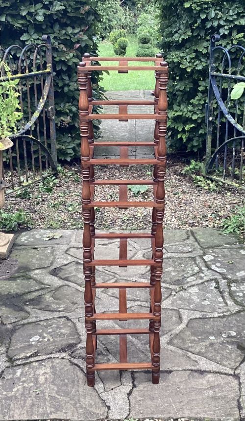 fig 1. MAHOGANY GRADUATED OPEN ETAGERE c1880