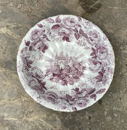 REGENCY FOOTED POTTERY BOWL C1830 - ADDITIONAL PHOTO 1
