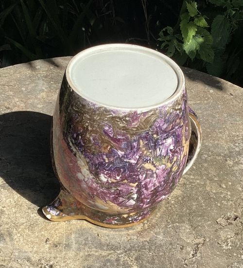 WEDGWOOD CREAMWARE VARIEGATED LUSTRE JUG C1810 - ADDITIONAL PHOTO 5