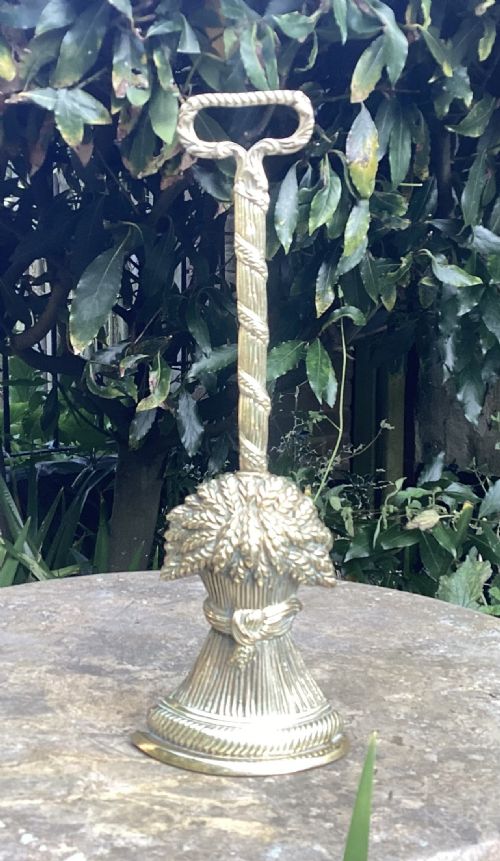 Regency Brass Wheatsheaf Doorstop Door Stop