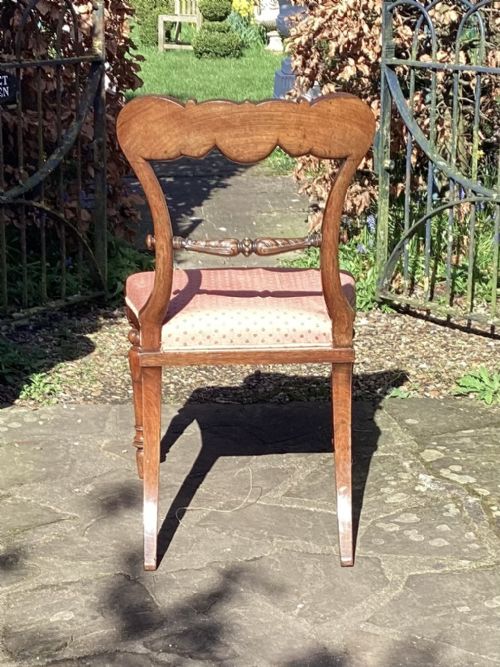 FINE SET SIX REGENCY ROSEWOOD MUNRO CHAIRS - ADDITIONAL PHOTO 8