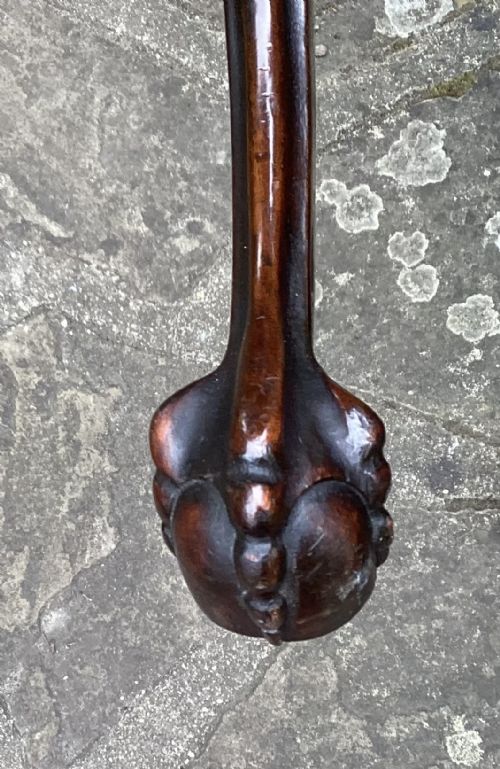 S H JEWELL LONDON MAHOGANY LAMP TABLE - ADDITIONAL PHOTO 6