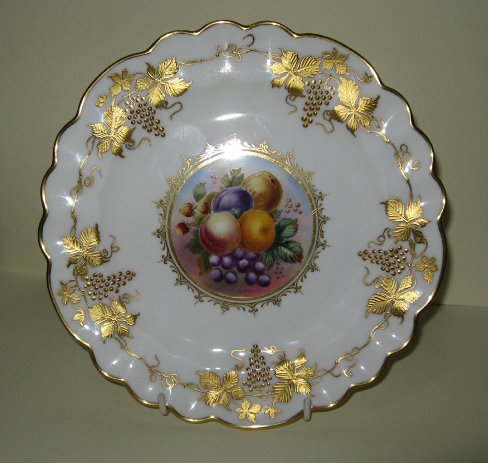 GEORGE JONES CABINET PLATE SIGNED W. BIRBECK c1920