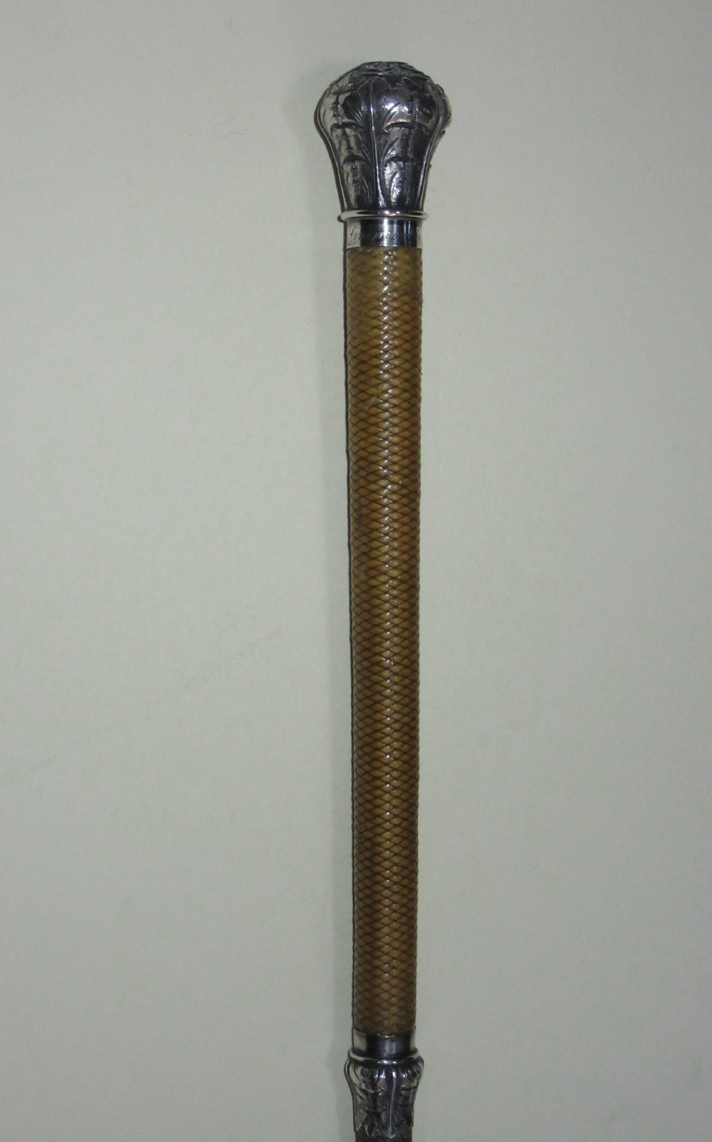 FINE RIDING WHIP DATED 1843