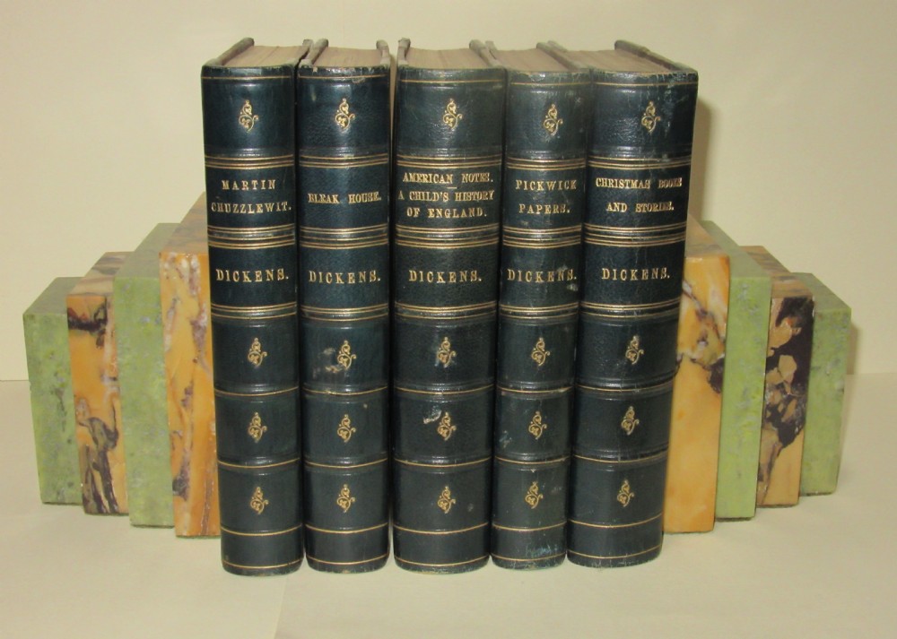 PAIR OF ART DECO MARBLE BOOKENDS c1920