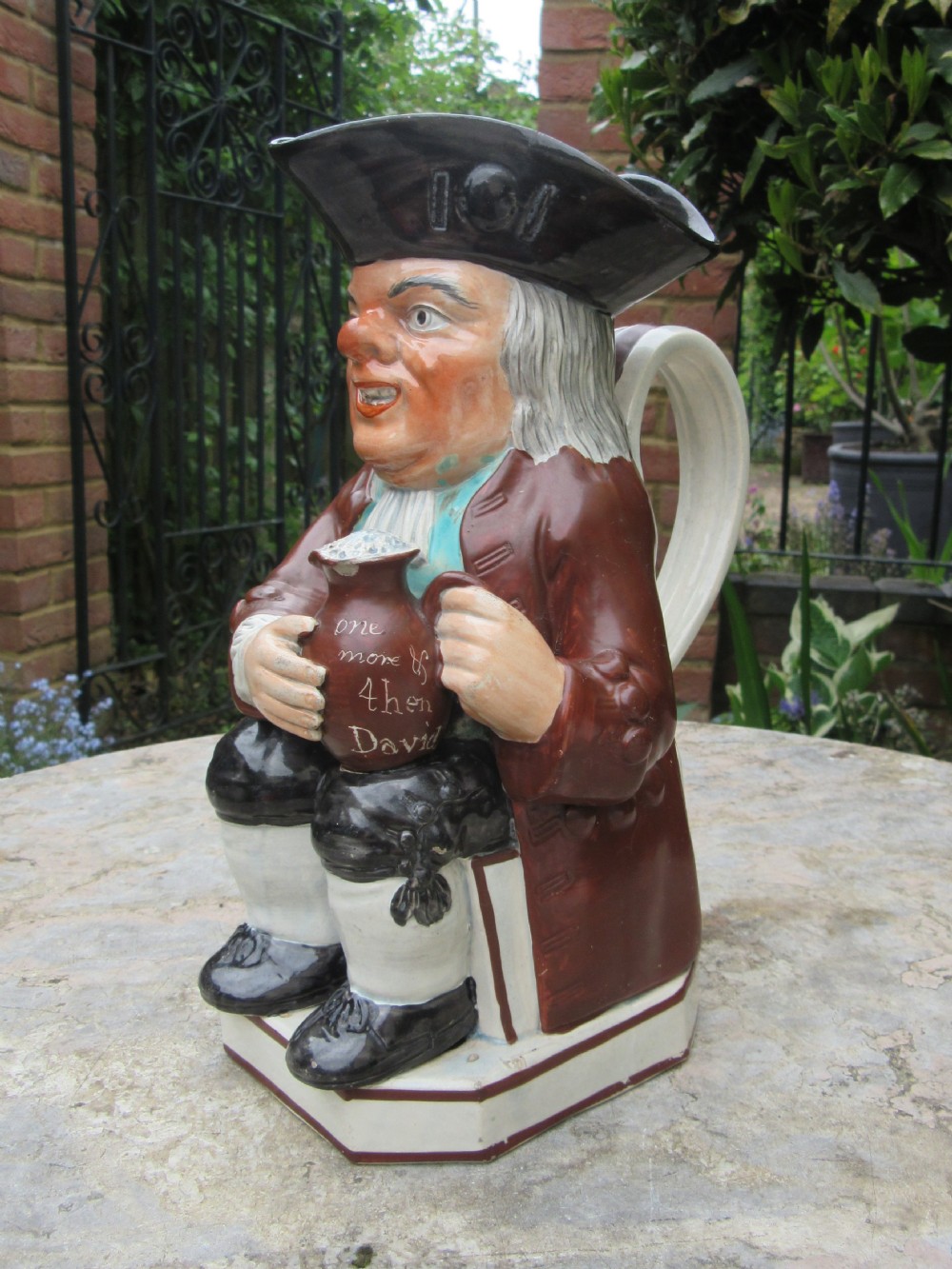 ENGLISH STAFFORDSHIRE TOBY JUG c1850