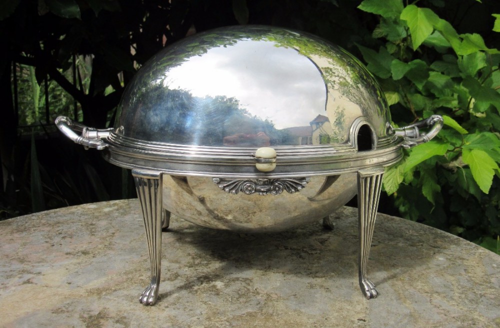 FINE WALKER & HALL ROLLOVER BREAKFAST DISH