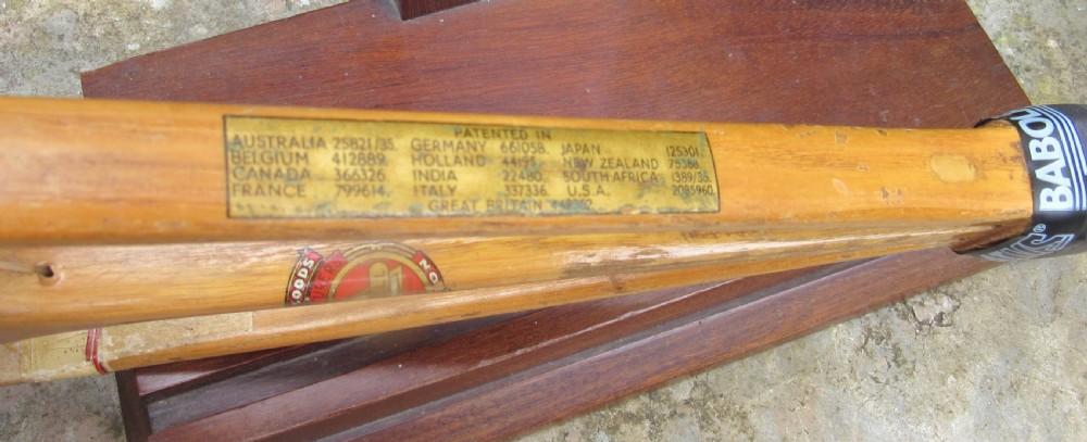 HAZELL'S STREAMLINE RED STAR TENNIS RACQUET RACKET ART DECO View IV