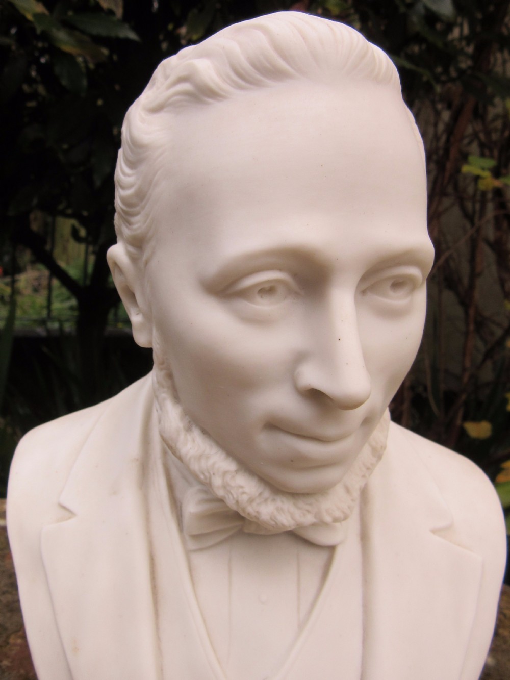 A.L.VAGO PARIAN BUST OF PHRENOLOGIST R.B.D. WELLS c1880 View VI