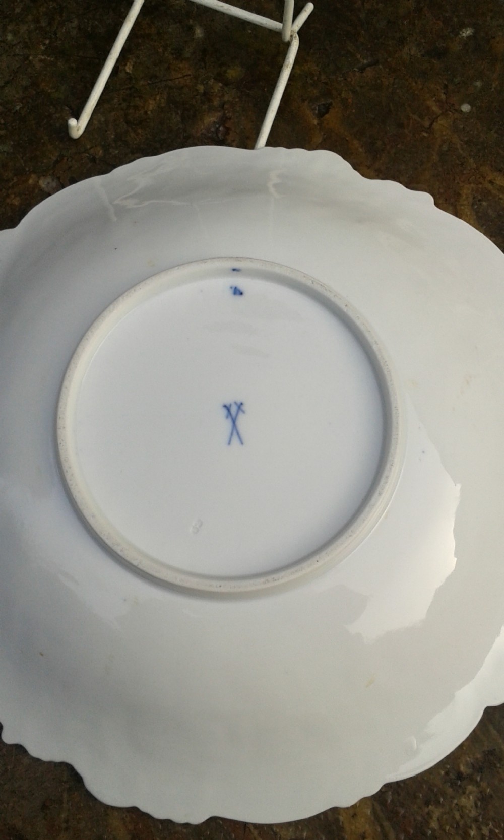 MEISSEN PORCELAIN DISH c1890 View II
