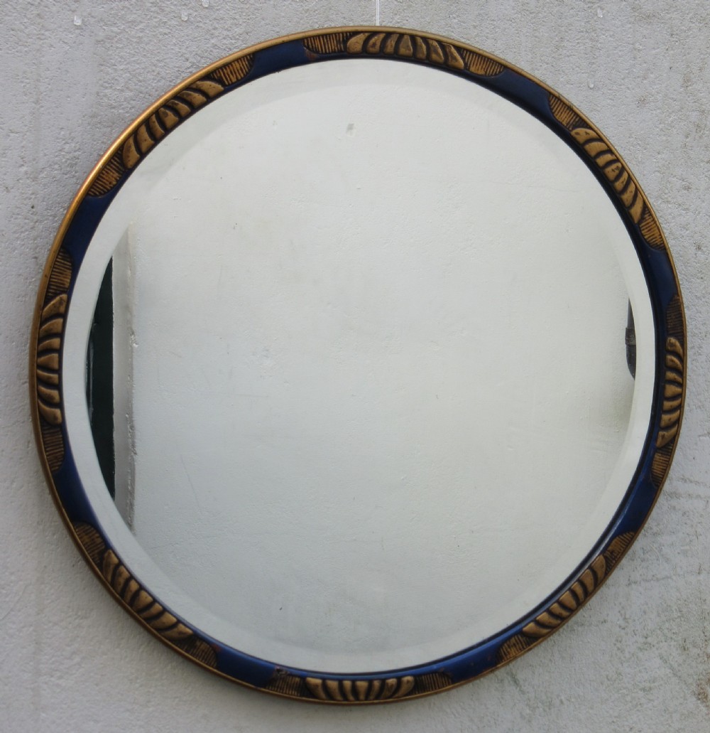 EDWARDIAN LACQUERED CHINOISERIE WALL MIRROR c1910