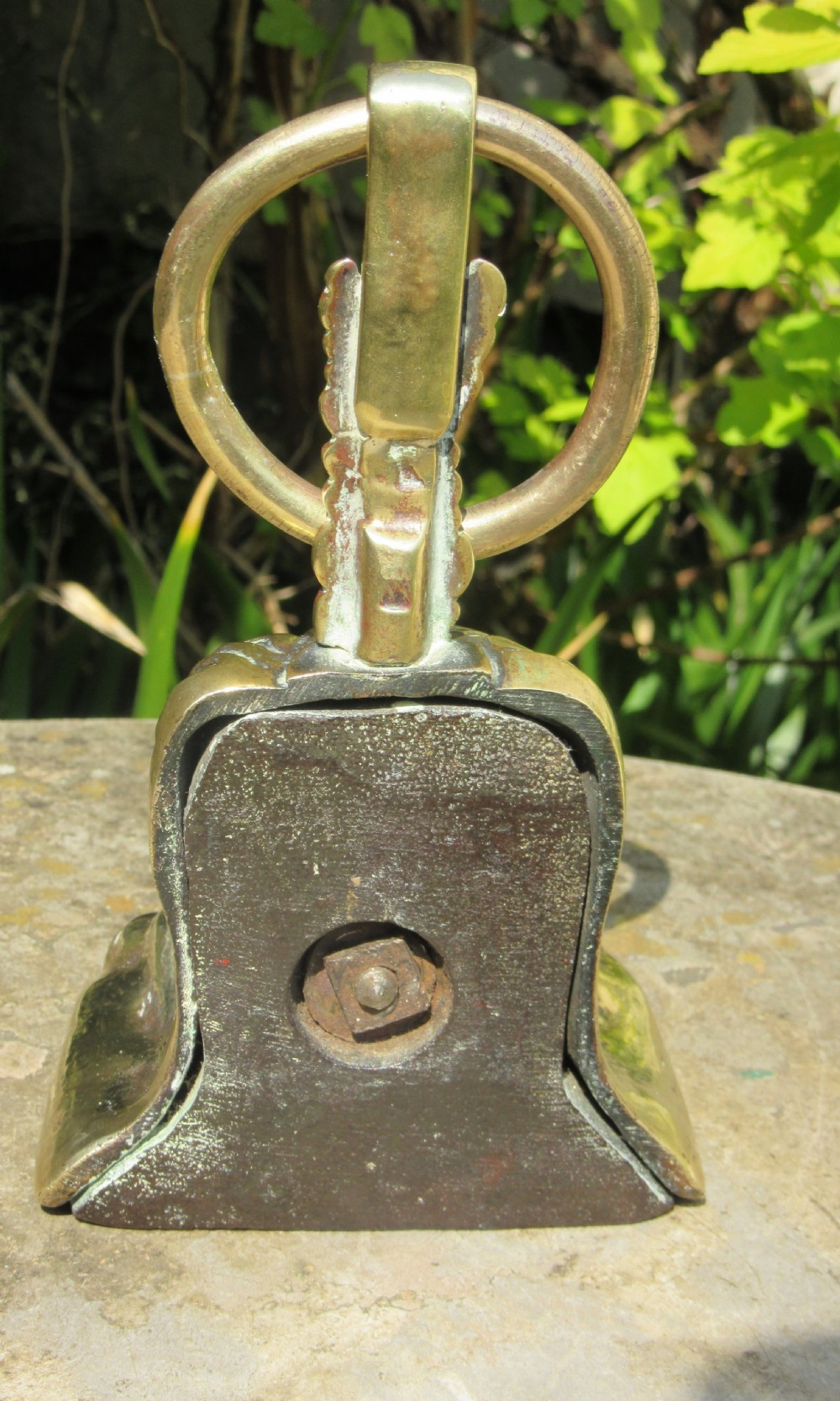 BRASS LION'S PAW DOOR STOP DOOR PORTER DOORSTOP c1840 View III