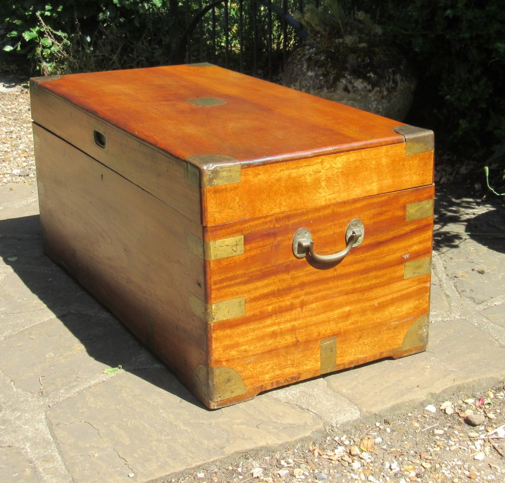AH FOO HONG KONG CAMPHOR WOOD CHEST  View V