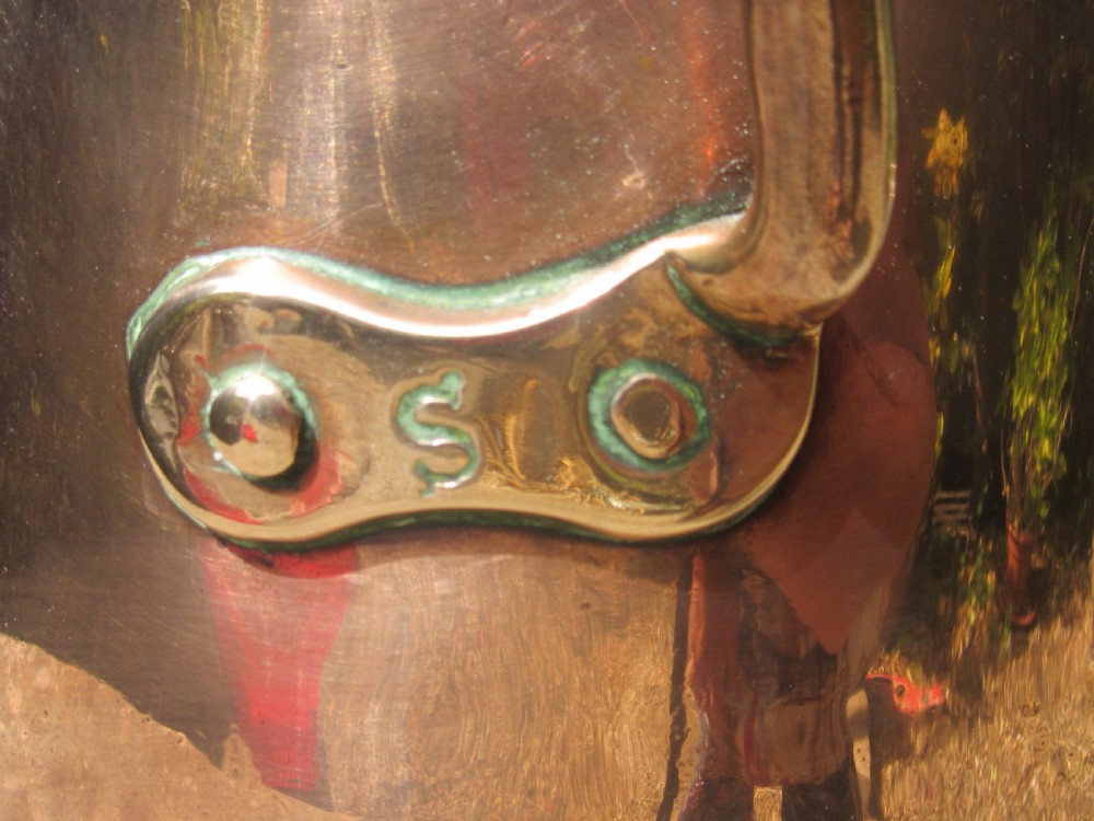 LARGE GEORGIAN COPPER PAN WINE COOLER View V