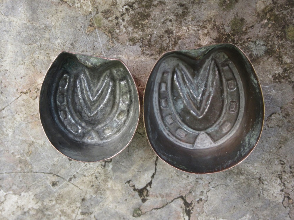 EIGHT VICTORIAN COPPER ASPIC MOULDS c1880 View IV