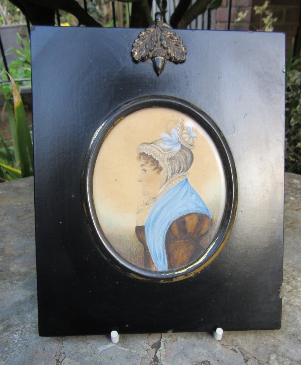 THREE REGENCY HESKETH EVERALL FAMILY SILHOUETTES View II