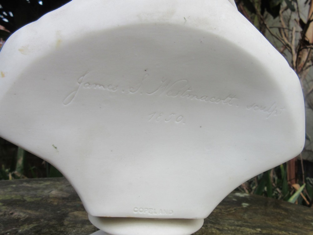 COPELAND PARIAN JAMES WESTMACOTT BUST OF SIR ROBERT PEEL View V