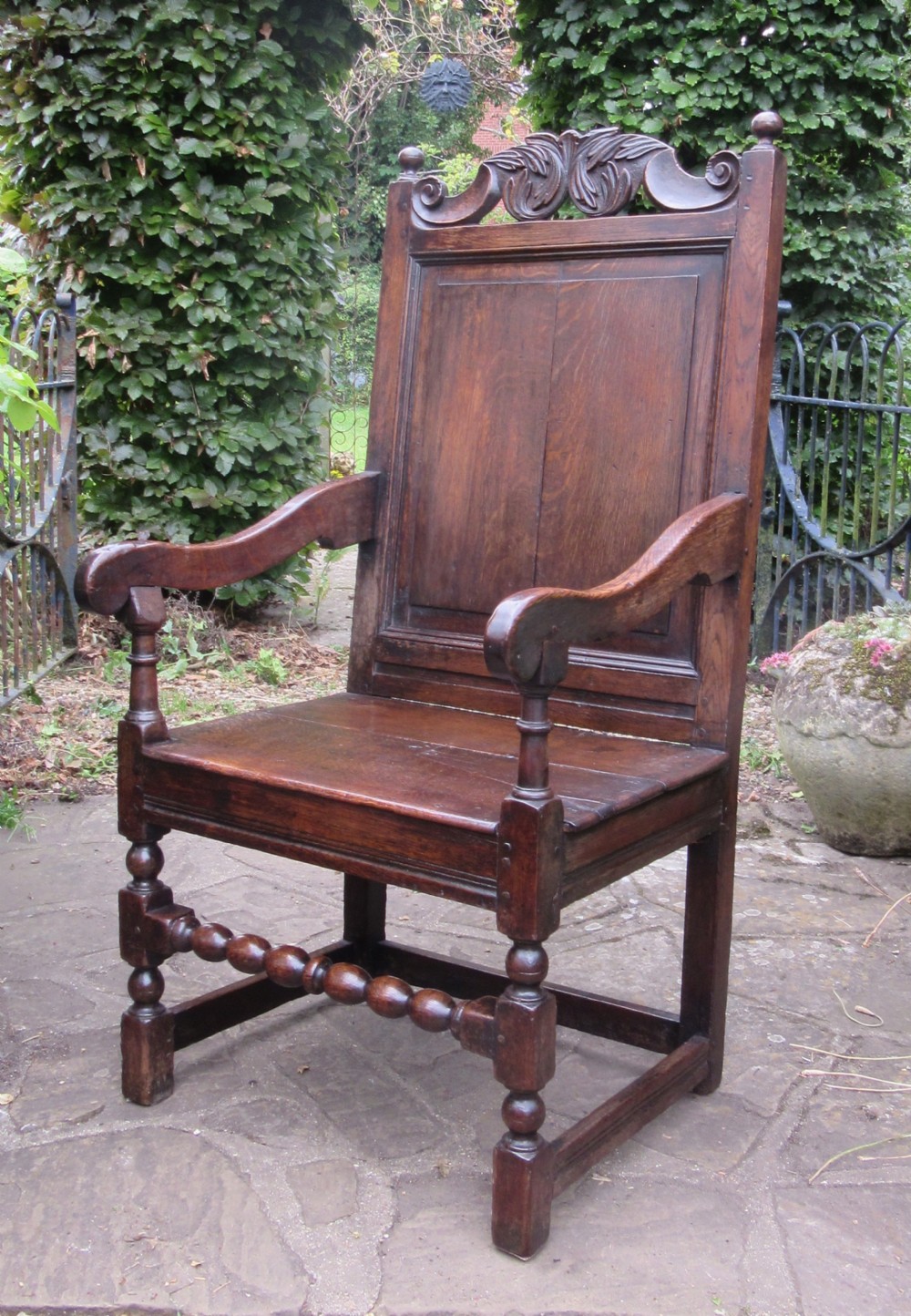 17th CENTURY OAK WAINSCOT CHAIR