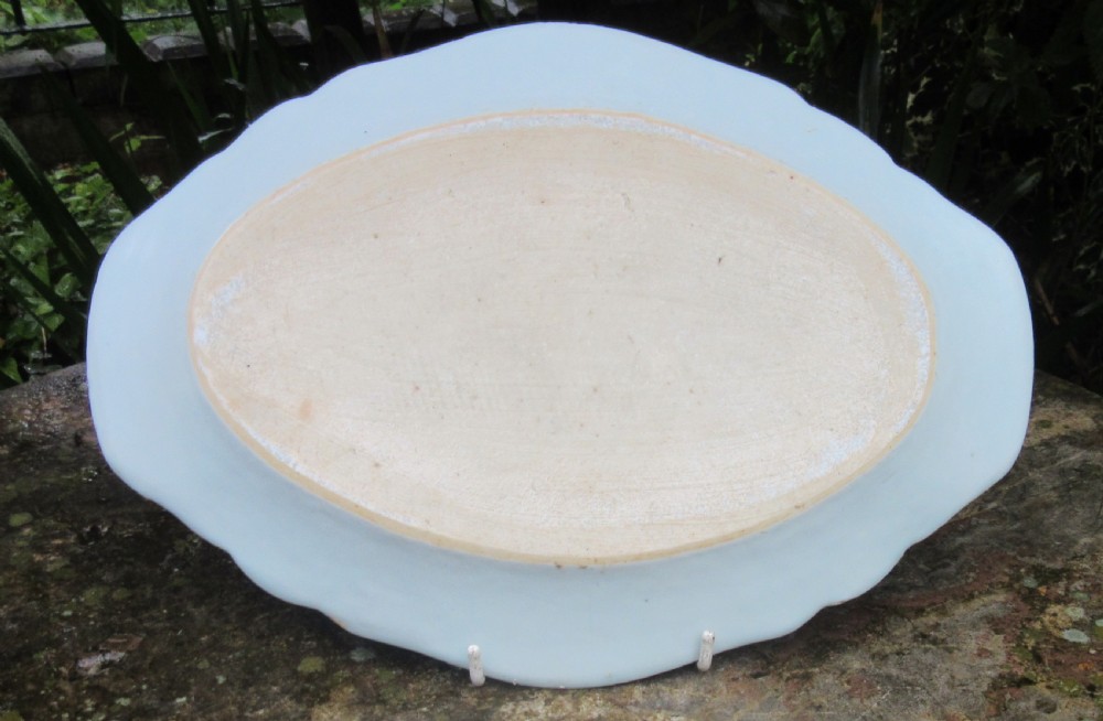CHINESE BLUE & WHITE PORCELAIN DISH c1800 View II