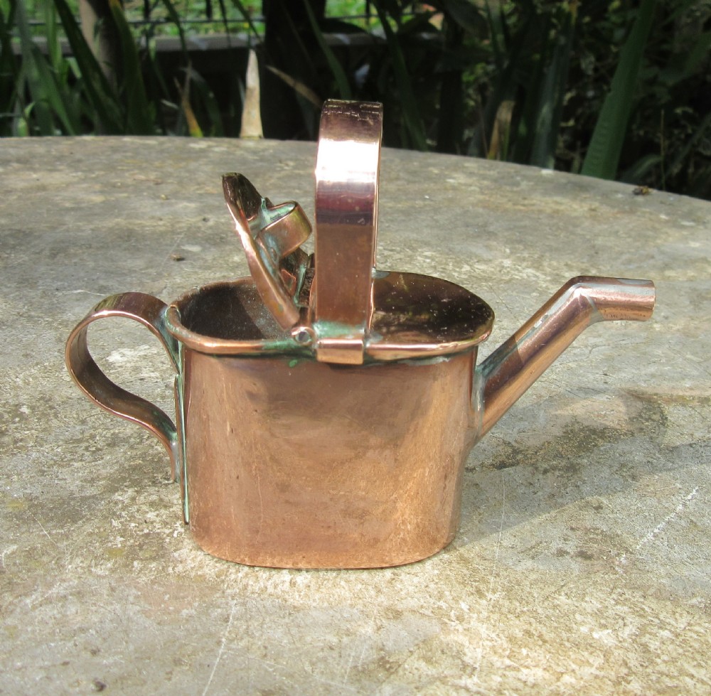 FIVE RARE MINIATURE COPPER SALEMAN'S SAMPLES View II