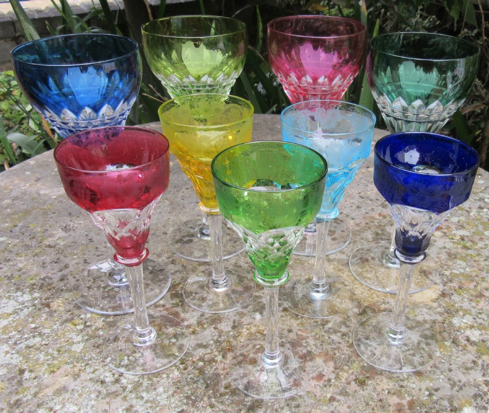 COLLECTION 9 JOHN WALSH HARLEQUIN GLASSES View VIII