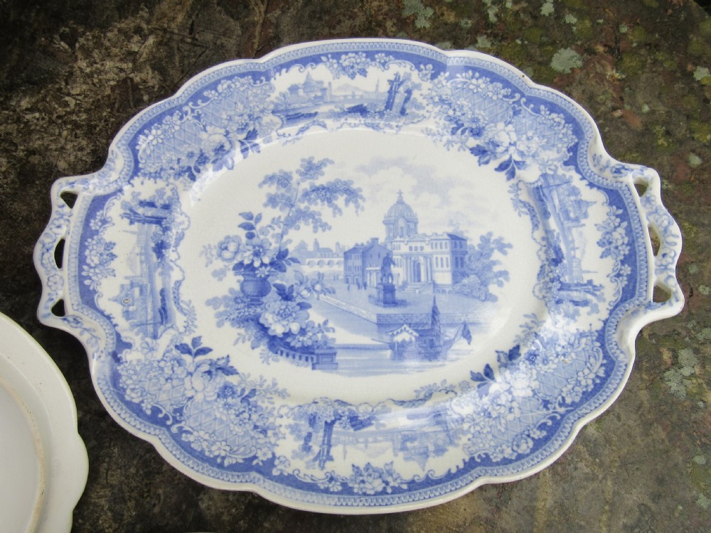 JOHN ROGERS & SON FLORENCE SAUCE TUREEN, STAND & COVER c1830 View IV