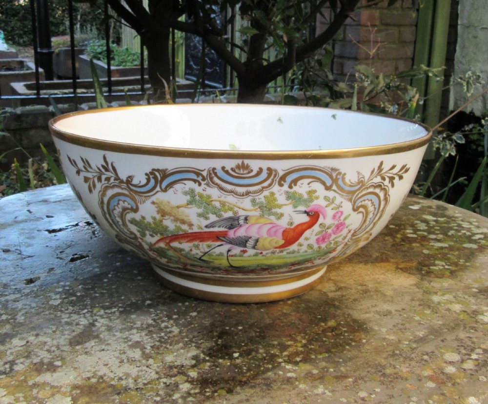 DECORATIVE PORCELAIN BOWL c1880