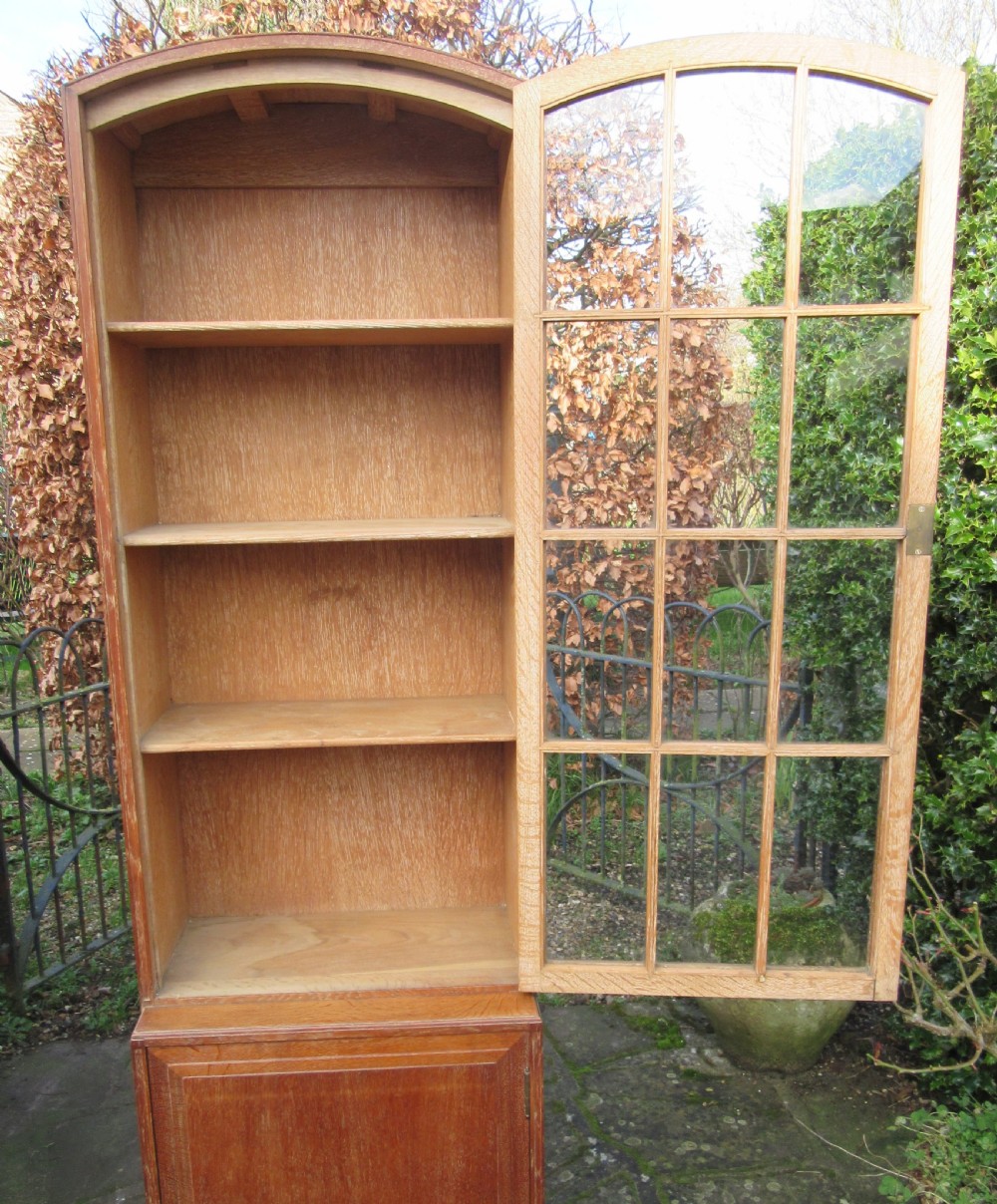 AMBROSE HEAL LIMED OAK BOOKCASE c1920 View II