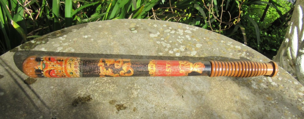 VICTORIAN POLICE 'CONSTABLE' PAINTED TRUNCHEON View VII